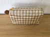 Necessaire Seide beige/ecru