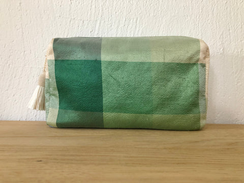 Necessaire Seide grosskariert