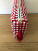 Necessaire Seide rot grosskariert