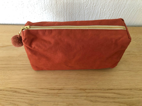 Necessaire Oilskin rostrot