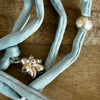 Wickelarmband hellblau